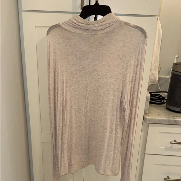 CAbi Light Beige Cowl Neck Sweater - Picture 3 of 3